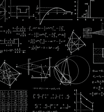 Gráfico complejo representando el análisis cuantitativo en trading, destacando modelos matemáticos, datos estadísticos y señales de trading algorítmicas.